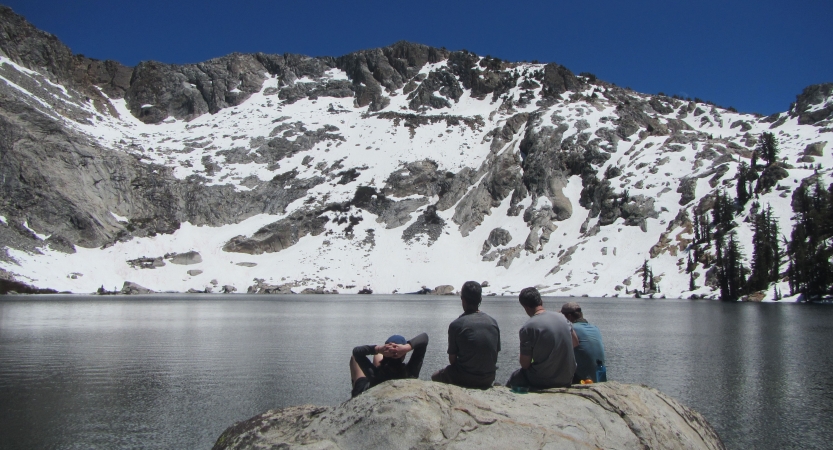 adults escape the daily grind on outdoor adventure in yoseite national park